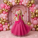 Fantasia/ Vestido Mini Miss Longo A Bela Adormecida - Aurora Pink - Diversão e Encanto para Brincar | Bebeloo Kids