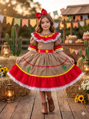 Fantasia Princesa Bebeloo Kids Cangaceiro/ Cangaceira - Diversão e Encanto para Brincar | Bebeloo Kids
