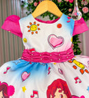 Vestido Tematicos Luxo Maria Clara E JP - Leveza e Elegância para Meninas | Bebeloo Kids
