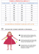 Vestido Princesa Bebeloo Kids Chapeuzinho Vermelho - Diversão e Encanto para Brincar | Bebeloo Kids