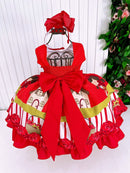 Vestido Princesa Bebeloo Kids Chapeuzinho Vermelho - Diversão e Encanto para Brincar | Bebeloo Kids