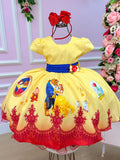 Vestido Infantil Temáticos Da Gigi A Bela E A Fera - Leveza e Elegância para Meninas | Bebeloo Kids