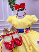 Vestido Infantil Temáticos Da Gigi A Bela E A Fera - Leveza e Elegância para Meninas | Bebeloo Kids