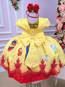 Vestido Infantil Temáticos Da Gigi A Bela E A Fera - Leveza e Elegância para Meninas | Bebeloo Kids