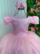 Vestido Enjoy Longo Rosa Bebe Babadinho - Diversão e Encanto para Brincar | Bebeloo Kids