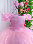 Vestido Enjoy Longo Rosa Bebe Babadinho - Diversão e Encanto para Brincar | Bebeloo Kids