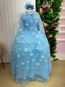 Fantasia Princesa Elsa Frozen Longa - Qualidade e Cuidado para os Pequenos | Bebeloo Kids