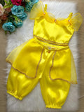 Fantasia Princesa Princesa Jasmine Amarela - Qualidade e Cuidado para os Pequenos | Bebeloo Kids