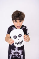 Fantasia Halloween Menino Esqueleto - Qualidade e Cuidado para os Pequenos | Bebeloo Kids