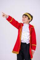Fantasia Principe Principe Conde William Vermelho - Qualidade e Cuidado para os Pequenos | Bebeloo Kids