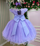Vestido Marie Jardim Encantado Mel Lilás - Leveza e Elegância para Meninas | Bebeloo Kids