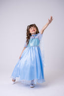 Fantasia Princesa Elsa Frozen Longa - Qualidade e Cuidado para os Pequenos | Bebeloo Kids