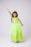 Fantasia Princesa Longa Tiana - A Princesa e o Sapo - Qualidade e Cuidado para os Pequenos | Bebeloo Kids