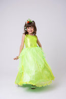 Fantasia Princesa Longa Tiana - A Princesa e o Sapo - Qualidade e Cuidado para os Pequenos | Bebeloo Kids
