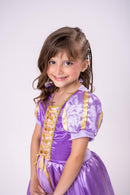 Fantasia Longa Princesa Rapunzel Modelo 2 - Qualidade e Cuidado para os Pequenos | Bebeloo Kids