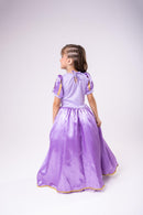 Fantasia Longa Princesa Rapunzel Modelo 2 - Qualidade e Cuidado para os Pequenos | Bebeloo Kids