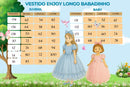 Vestido Enjoy Longo Rosa Bebe Babadinho - Diversão e Encanto para Brincar | Bebeloo Kids