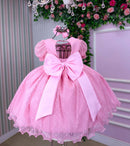 Vestido Marie Rosa Bebe Bolinhas - Leveza e Elegância para Meninas | Bebeloo Kids