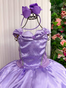 Fantasia Longa Princesa Rapunzel Modelo 3 - Qualidade e Cuidado para os Pequenos | Bebeloo Kids