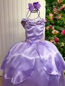 Fantasia Longa Princesa Rapunzel Modelo 3 - Qualidade e Cuidado para os Pequenos | Bebeloo Kids