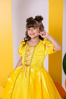 Fantasia Princesa A Bela e a Fera Longa Modelo 2 - Qualidade e Cuidado para os Pequenos | Bebeloo Kids