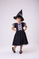 Vestido Tematicos Kids Halloween Encanto Sombrio - Leveza e Elegância para Meninas | Bebeloo Kids