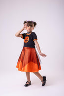 Fantasia Halloween Menina Bruxinha Abóbora Laranja - Qualidade e Cuidado para os Pequenos | Bebeloo Kids