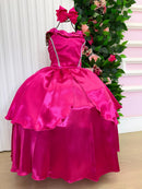 Fantasia Longa Princesa Aurora A Bela Adormecida Pink - Qualidade e Cuidado para os Pequenos | Bebeloo Kids