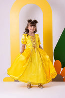 Fantasia Princesa A Bela e a Fera Longa Modelo 3 - Qualidade e Cuidado para os Pequenos | Bebeloo Kids