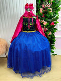 Fantasia Princesa Frozen + Saiote - Qualidade e Cuidado para os Pequenos | Bebeloo Kids