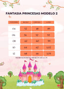 Fantasia Princesa Princesas - Qualidade e Cuidado para os Pequenos | Bebeloo Kids