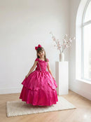 Fantasia Longa Princesa Aurora A Bela Adormecida Pink - Qualidade e Cuidado para os Pequenos | Bebeloo Kids
