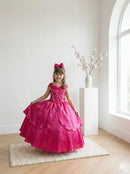 Fantasia Longa Princesa Aurora A Bela Adormecida Pink - Qualidade e Cuidado para os Pequenos | Bebeloo Kids