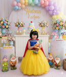 Fantasia Princesa Branca de Neve Modelo 2 - Qualidade e Cuidado para os Pequenos | Bebeloo Kids