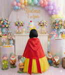 Fantasia Princesa Branca de Neve Modelo 2 - Qualidade e Cuidado para os Pequenos | Bebeloo Kids