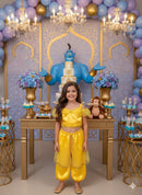 Fantasia Princesa Princesa Jasmine Amarela Modelo 2 - Qualidade e Cuidado para os Pequenos | Bebeloo Kids