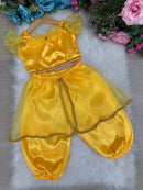 Fantasia Princesa Princesa Jasmine Amarela Modelo 2 - Qualidade e Cuidado para os Pequenos | Bebeloo Kids