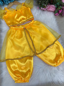 Fantasia Princesa Princesa Jasmine Amarela Modelo 2 - Qualidade e Cuidado para os Pequenos | Bebeloo Kids