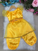 Fantasia Princesa Princesa Jasmine Amarela Modelo 2 - Qualidade e Cuidado para os Pequenos | Bebeloo Kids