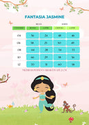 Fantasia Princesa Princesa Jasmine Amarela Modelo 2 - Qualidade e Cuidado para os Pequenos | Bebeloo Kids