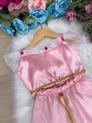 Fantasia Princesa Princesa Jasmine Rosa - Qualidade e Cuidado para os Pequenos | Bebeloo Kids