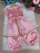 Fantasia Princesa Princesa Jasmine Rosa - Qualidade e Cuidado para os Pequenos | Bebeloo Kids