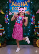 Fantasia Menina Stitch e Angel Rosa - Qualidade e Cuidado para os Pequenos | Bebeloo Kids