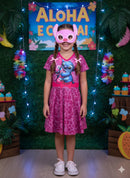 Fantasia Menina Stitch e Angel Rosa - Qualidade e Cuidado para os Pequenos | Bebeloo Kids