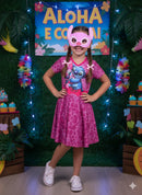 Fantasia Menina Stitch e Angel Rosa - Qualidade e Cuidado para os Pequenos | Bebeloo Kids