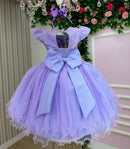 Vestido Marie Jardim Encantado Mel Lilás - Leveza e Elegância para Meninas | Bebeloo Kids