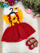 Romper/Vestido Princesa Bebeloo Kids Melancia - Diversão e Encanto para Brincar | Bebeloo Kids
