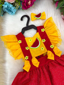 Romper/Vestido Princesa Bebeloo Kids Melancia - Diversão e Encanto para Brincar | Bebeloo Kids