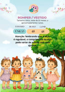 Romper/Vestido Princesa Bebeloo Kids Melancia - Diversão e Encanto para Brincar | Bebeloo Kids