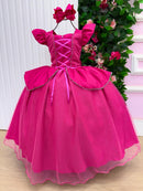 Fantasia/ Vestido Mini Miss Longo A Bela Adormecida - Aurora Pink - Diversão e Encanto para Brincar | Bebeloo Kids